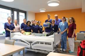 Rea-Training mit dem neuen Notfallabsauger